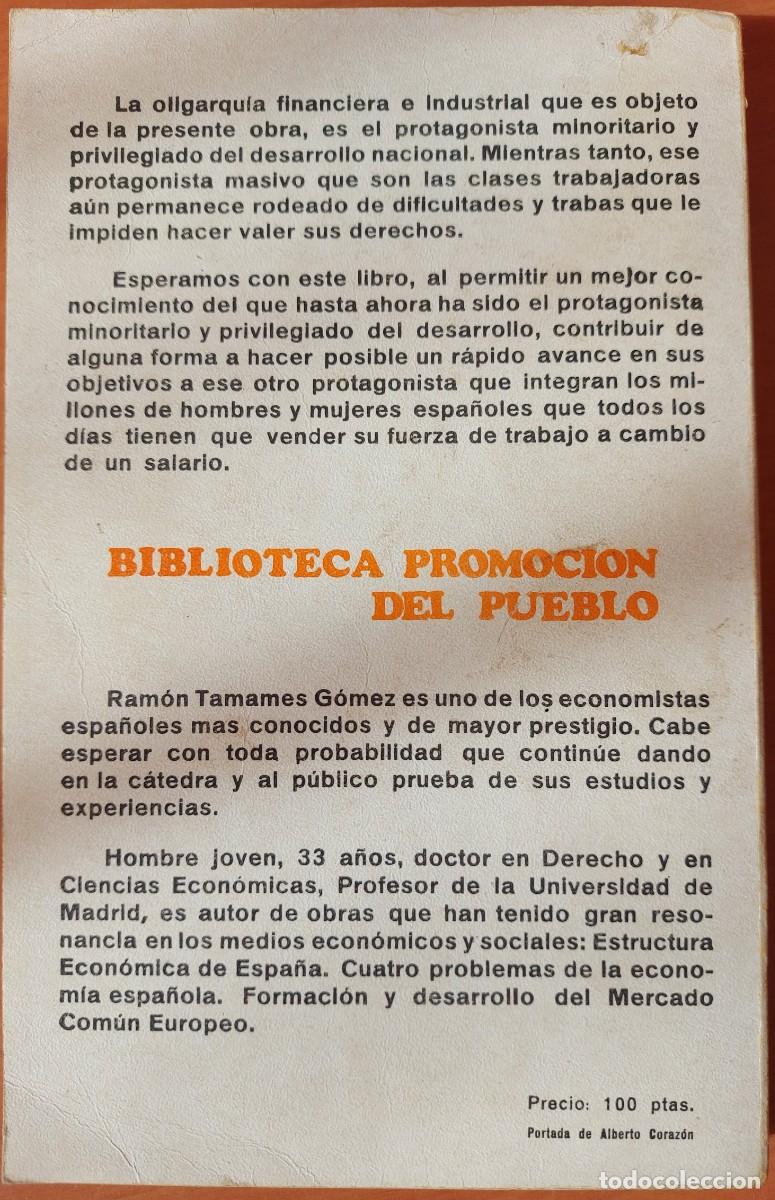Libros: LOS MONOPOLIOS EN ESPA&Ntilde;A - R. TAMAMES - Foto 2