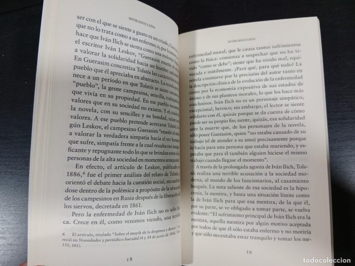 Libros: La muerte de Ivan Ilich. Lev Tolstoi. - Foto 8