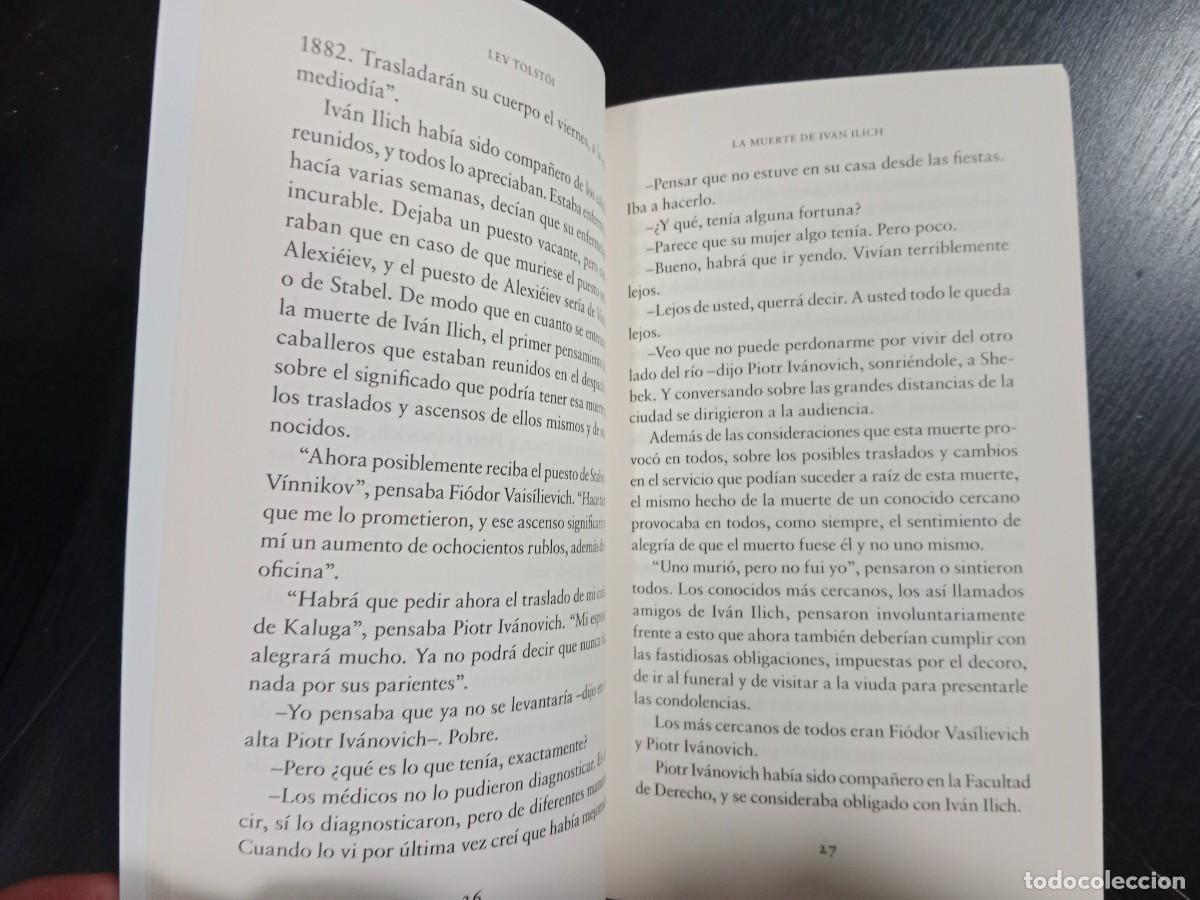 Libros: La muerte de Ivan Ilich. Lev Tolstoi. - Foto 12