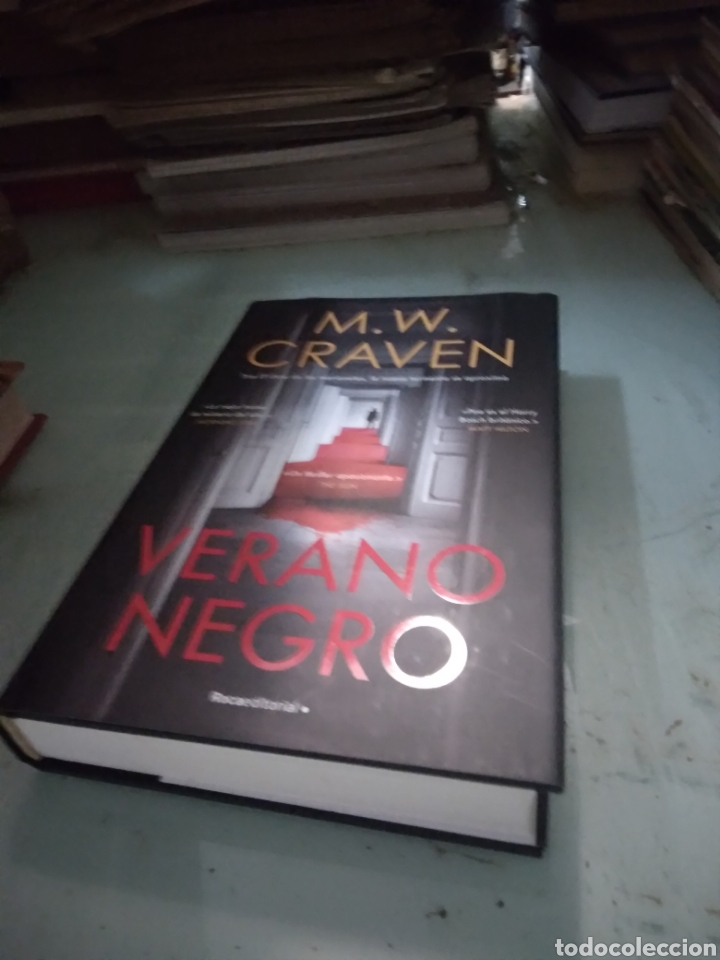 Libros: M.W.Craven, Verano negro, Roca editorial - Foto 1