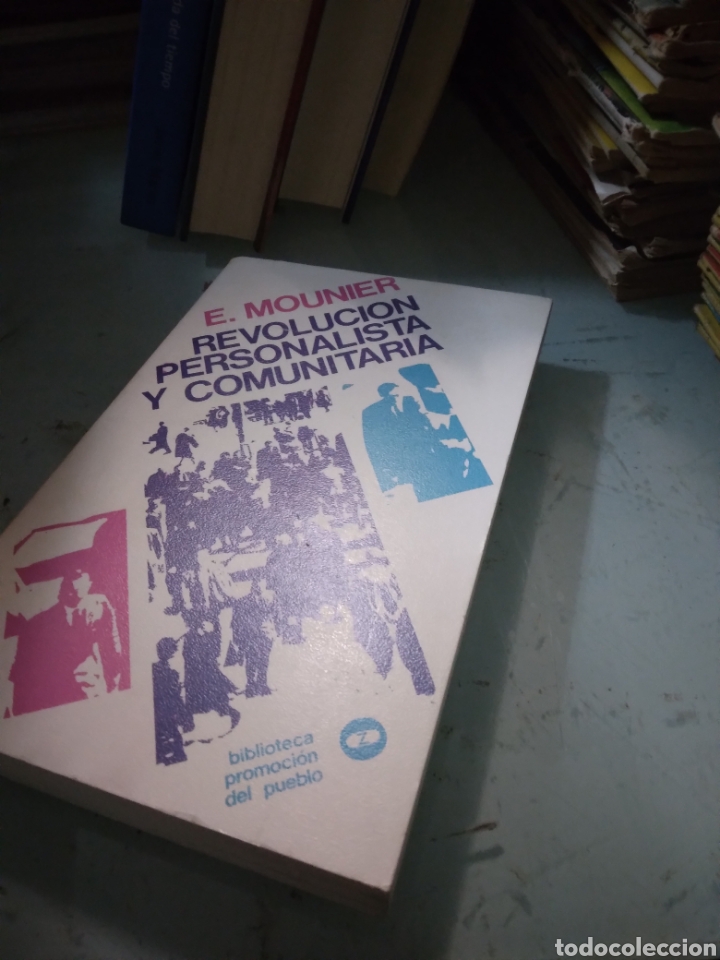 Libros: E. MUNIER, revoluci&oacute;n personalizada y comunitari - Foto 1