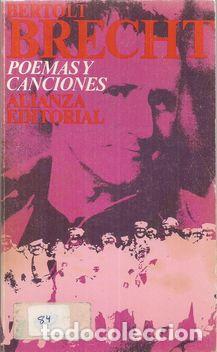 Libros: POEMAS Y CANCIONES - BRECHT, BERTOLT - Foto 2