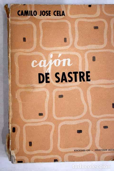 Libros: Caj&oacute;n de Sastre: Cela, Camilo Jos&eacute;.- Cela, Camilo Jos&eacute; - Foto 1