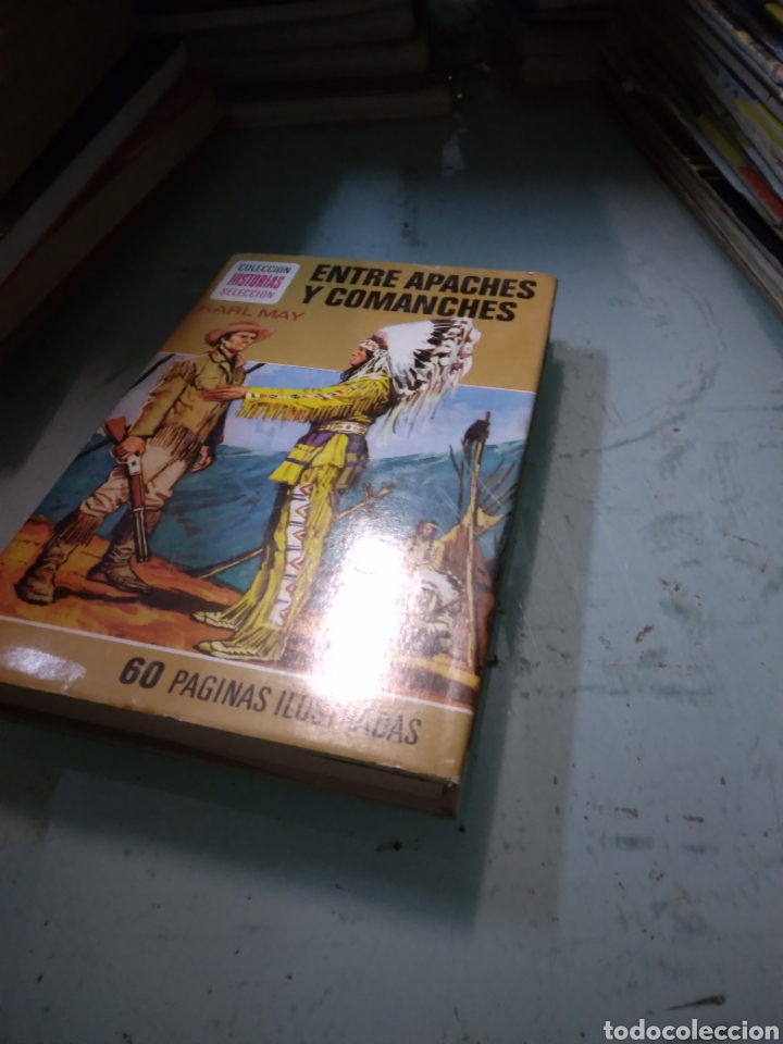Libros: Karl May, Entre apaches y comanche, Bruguera - Foto 1