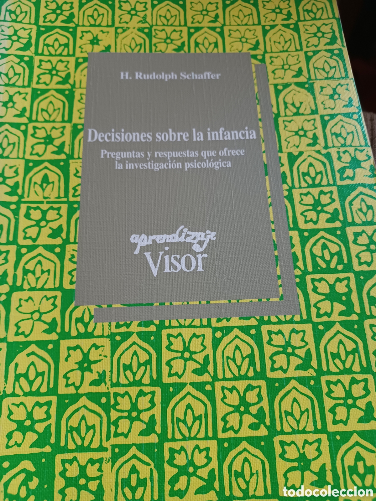 Libros: Barybook 299. Decisiones sobre la infancia H.Rufolph Schaffer Visor - Foto 1