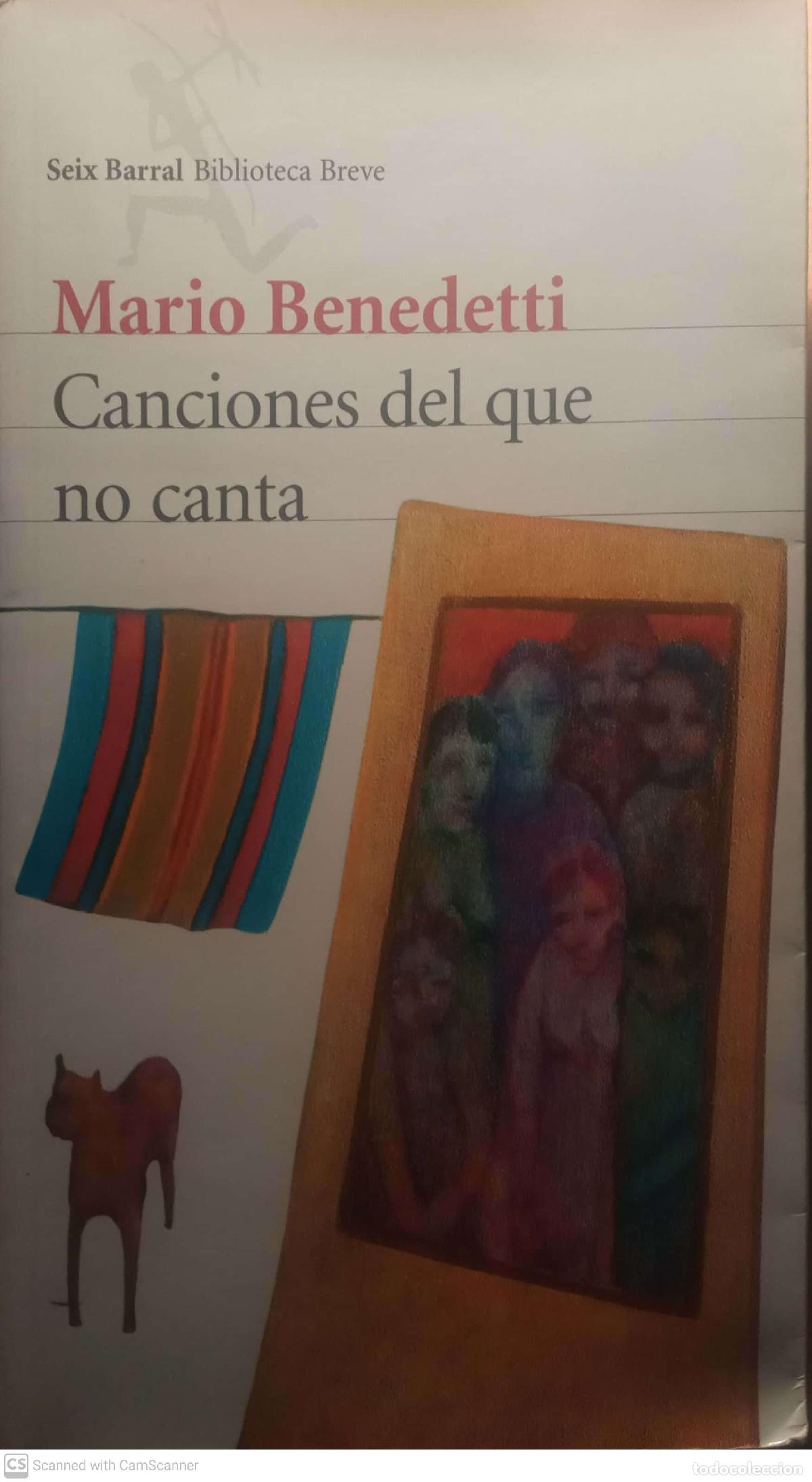 Libros: Canciones del que no canta - Mario Benedetti - Foto 1