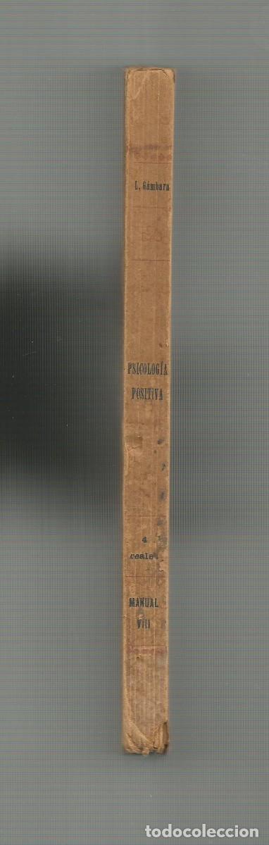 Libros: Psicolog&iacute;a positiva. - G&Aacute;MBARA, L.: - Foto 2
