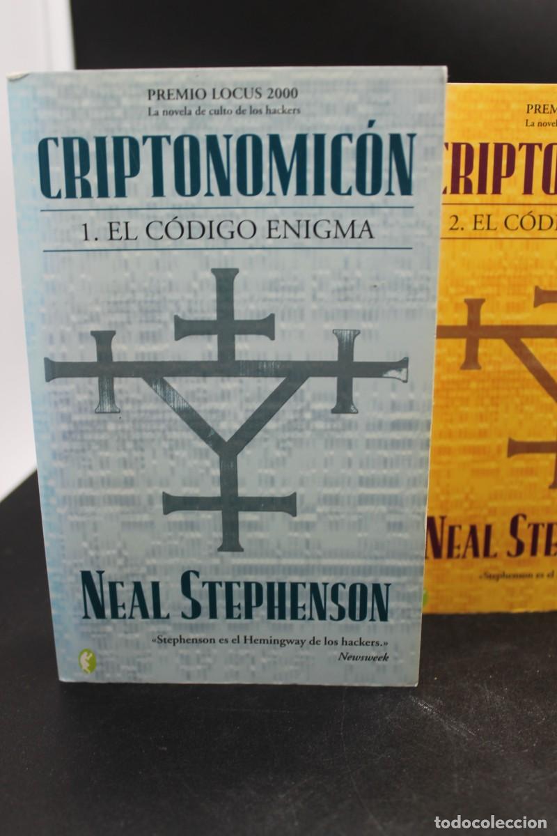 Libros: LOTE 3 TOMOS CRIPTONOMICON EL CODIGO ENIGMA EL CODIGO PONTIFEX EL CODIGO ARETUSA 1&ordf; EDICIONES 2004 - Foto 2