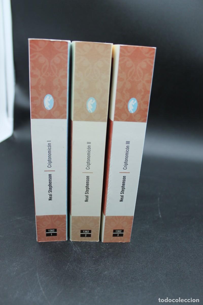 Libros: LOTE 3 TOMOS CRIPTONOMICON EL CODIGO ENIGMA EL CODIGO PONTIFEX EL CODIGO ARETUSA 1&ordf; EDICIONES 2004 - Foto 6