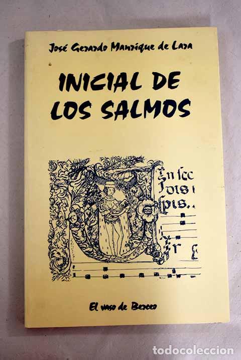 Libros: Inicial de los salmos.- Manrique de Lara, Jos&eacute; Gerardo - Foto 1