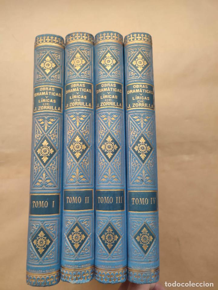 Libros: Obras Dram&aacute;ticas y L&iacute;ricas. 4 vol. - &rdquo;Zorrilla, Jos&eacute;&rdquo; - Foto 2
