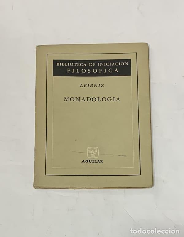 Libros: LEIBNIZ, Gottfried Wilhelm. - Monadolog&iacute;a. - Foto 1