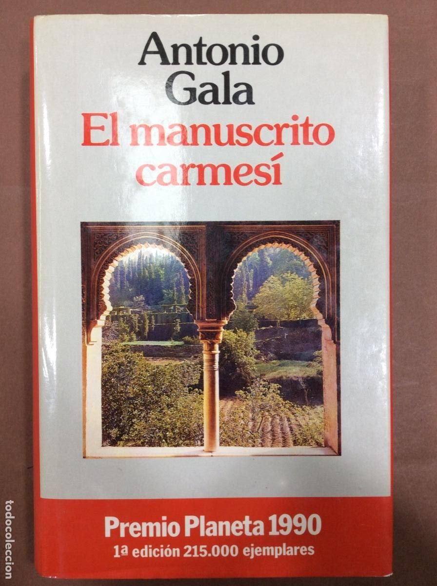Libros: El manuscrito carmes&iacute; Antonio Gala - Foto 1