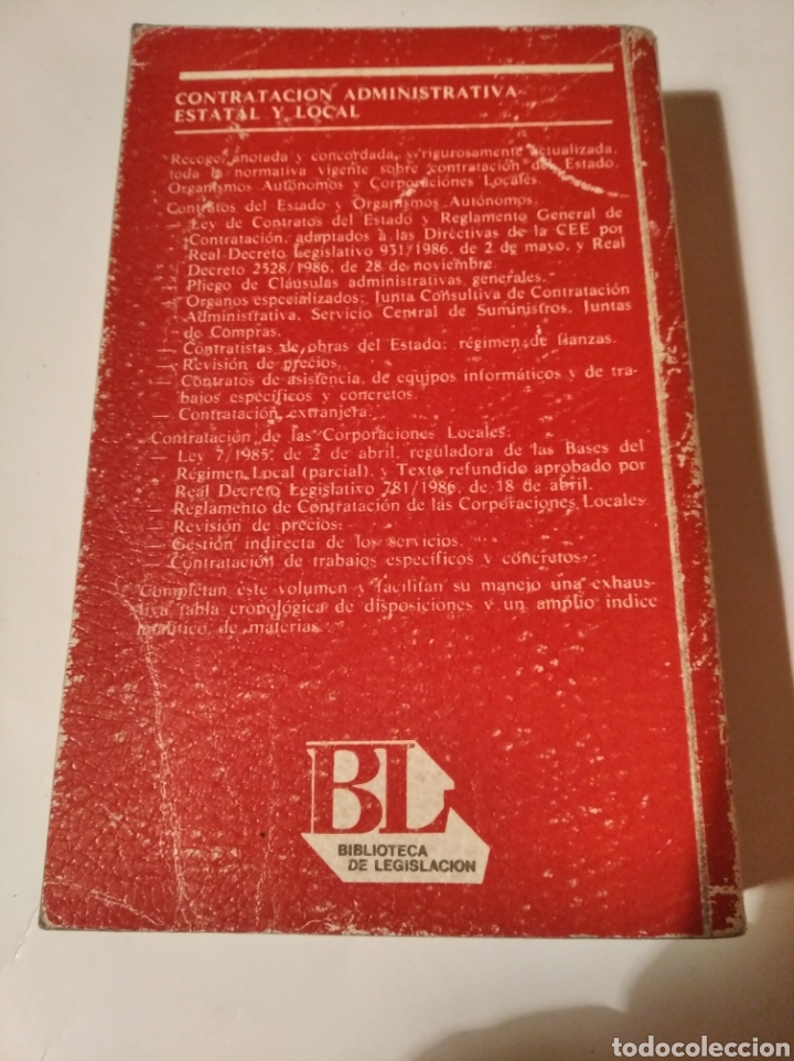 Libros: Libro contrataci&oacute;n administrativa de editorial civitas - Foto 2