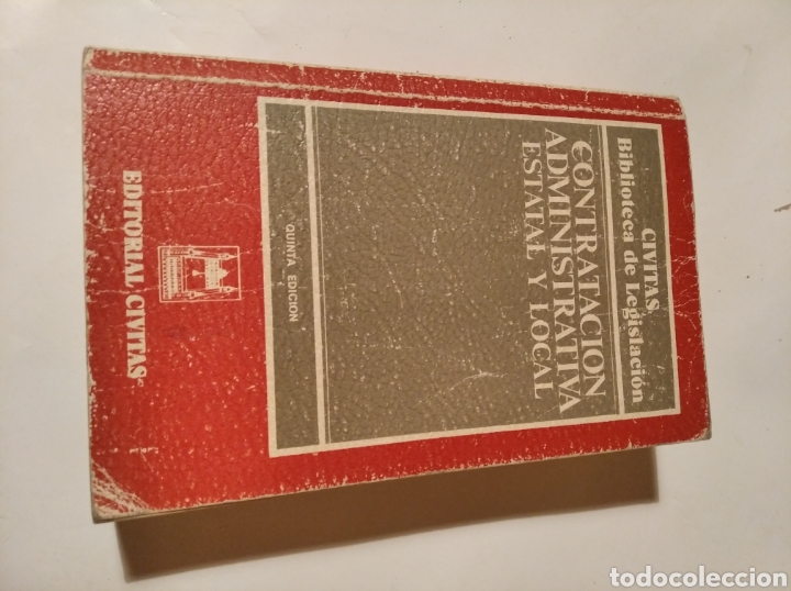 Libros: Libro contrataci&oacute;n administrativa de editorial civitas - Foto 1