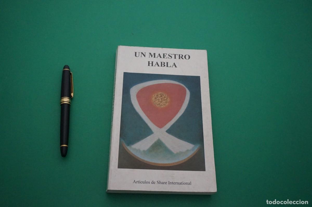 Libros: AMF-24H/ UN MAESTRO HABLA - ARTICULOS DE SHARE INTERNATIONAL - PRIMERA EDICION 1995