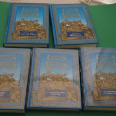 Libros: AMF-25B/ 5 TOMOS DE GRANDES CLASICOS DE LA NOVELA DE AVENTURAS - LAS MINAS DEL REY SALOMON. Lote 389057239