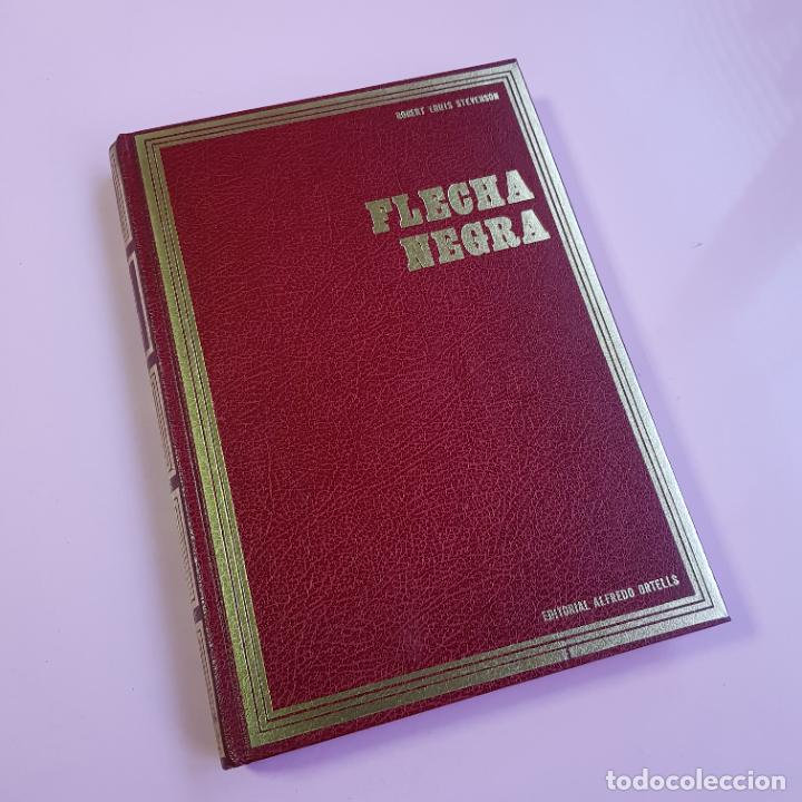 Libros: LIBRO-FLECHA NEGRA-ROBERT LOUIS STEVENSON-EDITORIAL-1979-IMPOLUTO - Foto 2