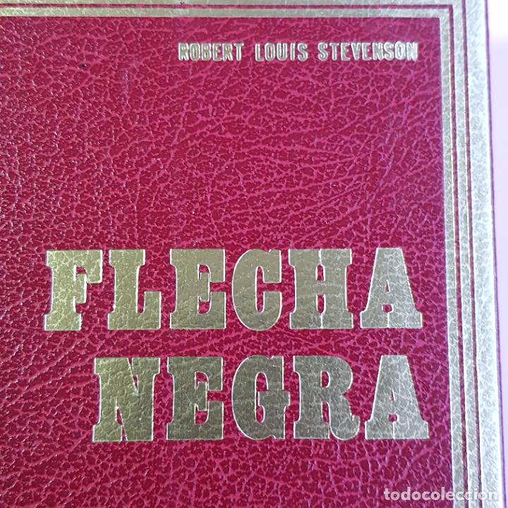 Libros: LIBRO-FLECHA NEGRA-ROBERT LOUIS STEVENSON-EDITORIAL-1979-IMPOLUTO - Foto 3