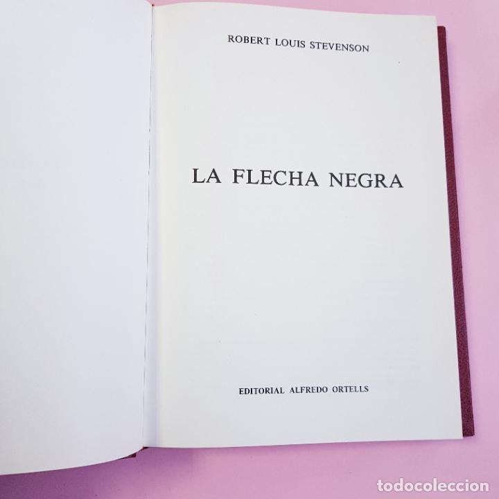 Libros: LIBRO-FLECHA NEGRA-ROBERT LOUIS STEVENSON-EDITORIAL-1979-IMPOLUTO - Foto 8