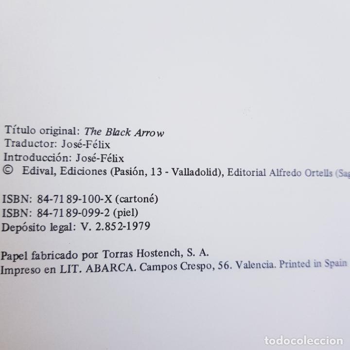 Libros: LIBRO-FLECHA NEGRA-ROBERT LOUIS STEVENSON-EDITORIAL-1979-IMPOLUTO - Foto 10