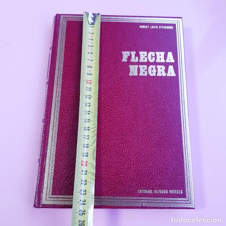 Libros: LIBRO-FLECHA NEGRA-ROBERT LOUIS STEVENSON-EDITORIAL-1979-IMPOLUTO - Foto 14