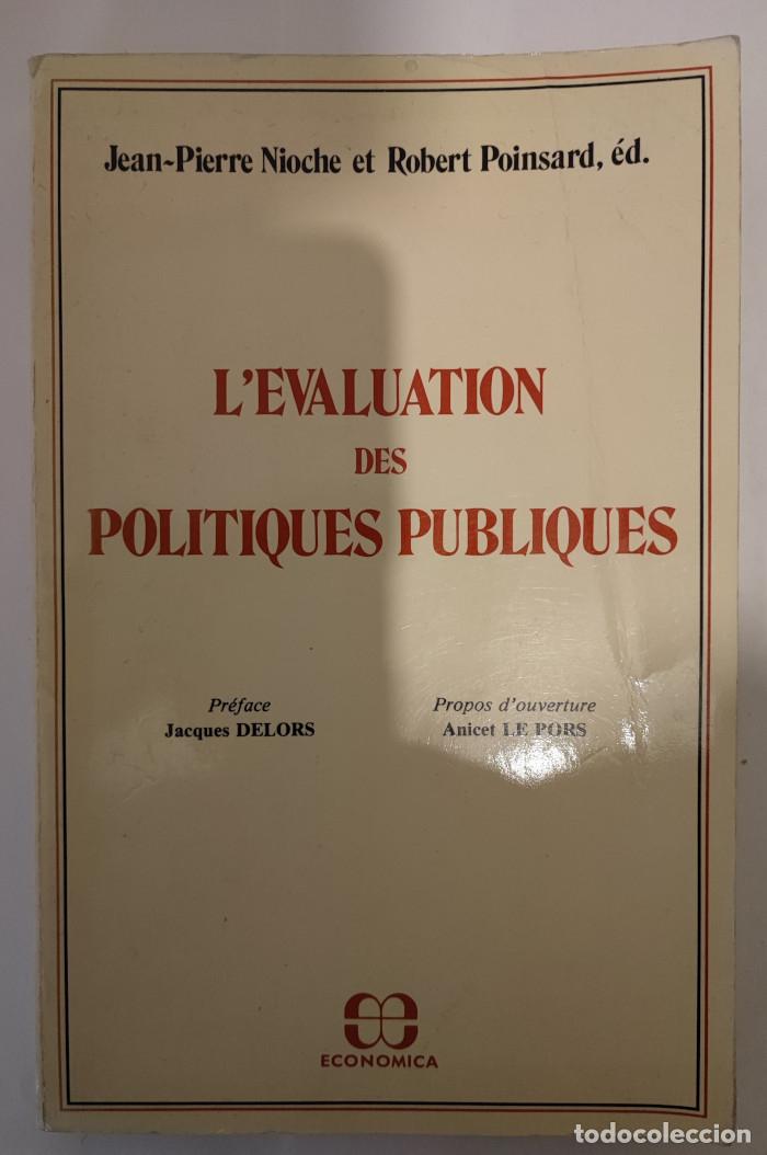 B&uuml;cher: L'EVALUATION DES POLITIQUES PUBLIQUES - Jean-Pierre Nioche; Robert Poinsard