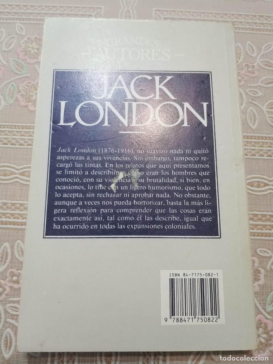 Libros: AVENTURAS DEL GRAN NORTE.- JACK LONDON - Foto 2