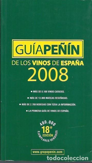 Libros: GUIA PE&Ntilde;IN DE LOS VINOS DE ESPA&Ntilde;A 2008 - Foto 1