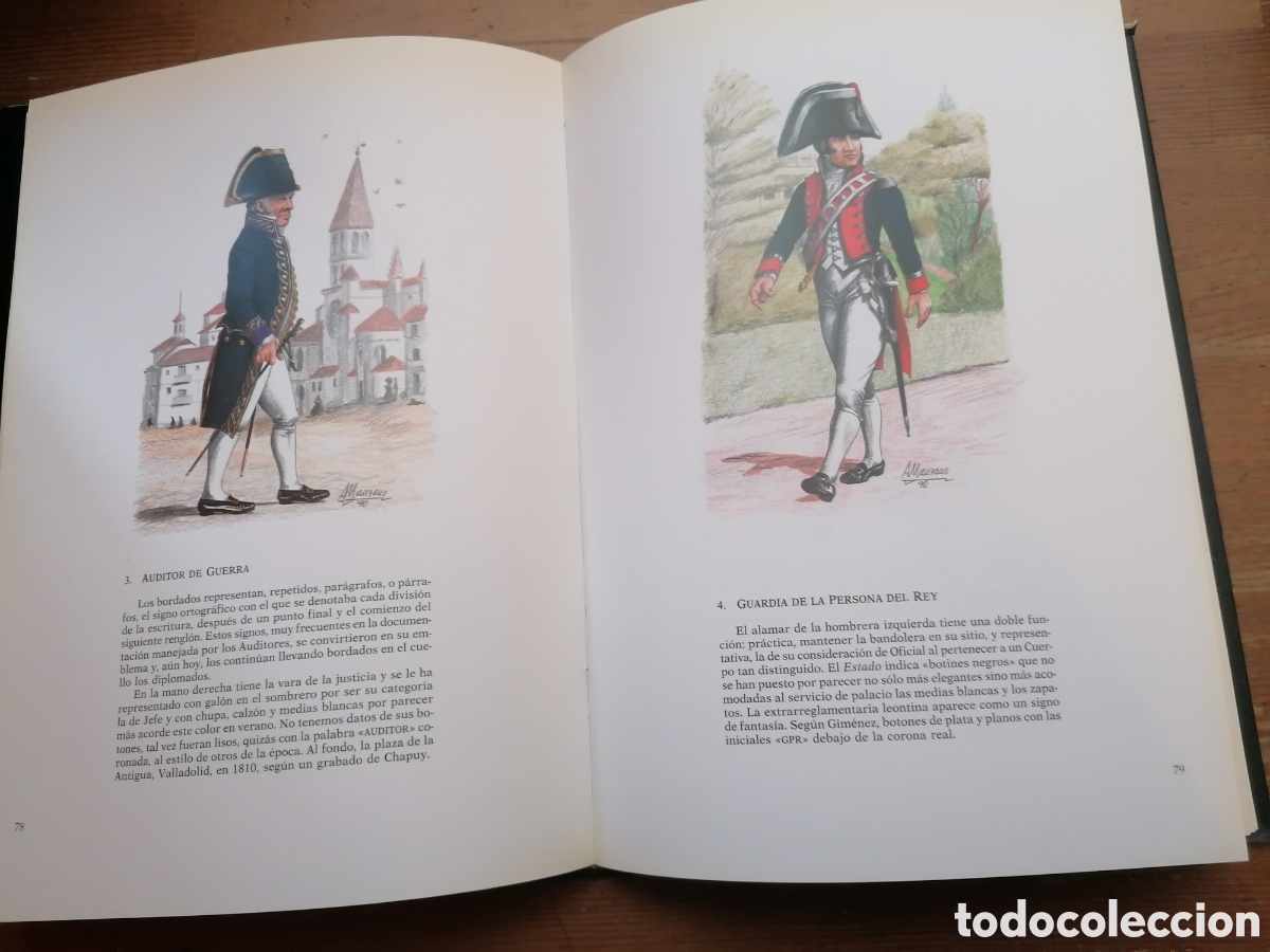 Libros: LOS UNIFORMES DEL ESTADO MILITAR DE ESPA&Ntilde;A DEL A&Ntilde;O 1815 - Foto 6