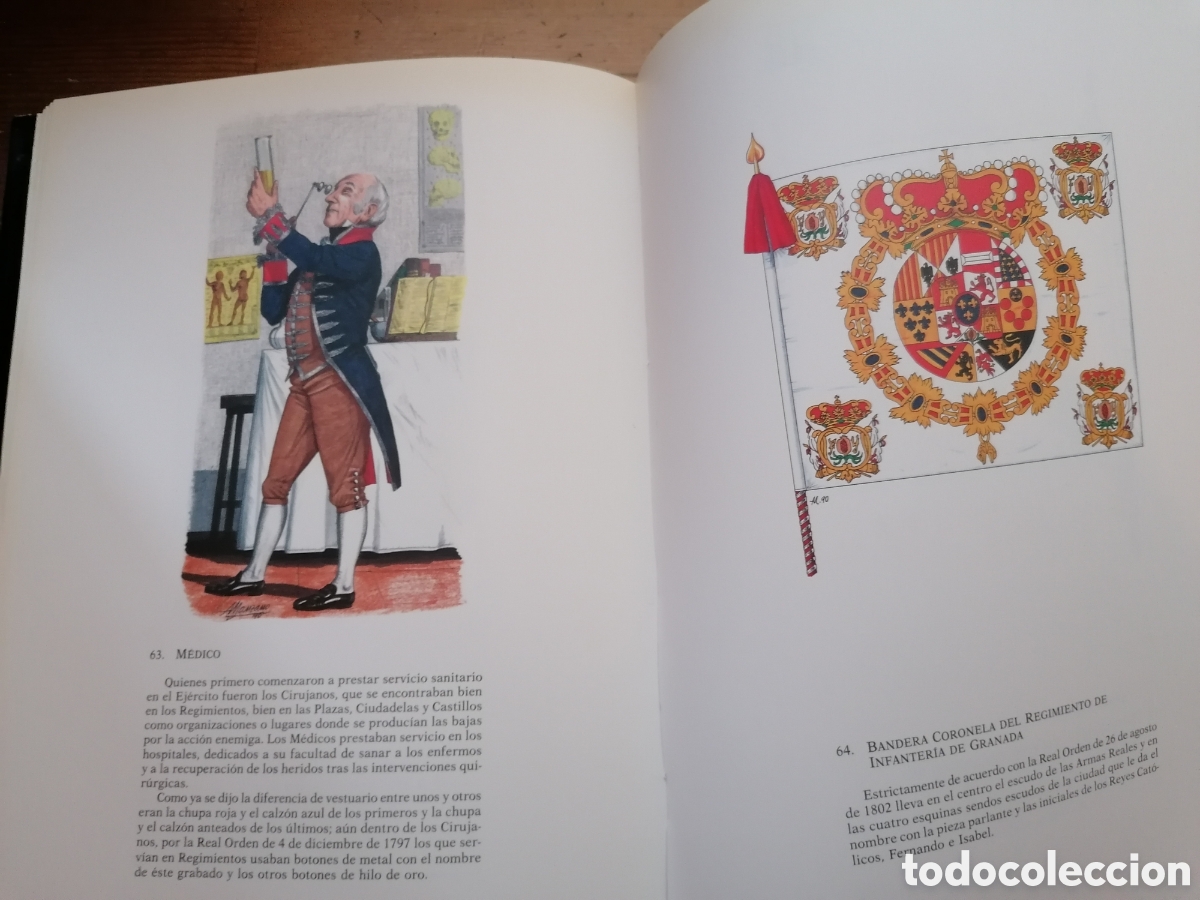 Libros: LOS UNIFORMES DEL ESTADO MILITAR DE ESPA&Ntilde;A DEL A&Ntilde;O 1815 - Foto 10