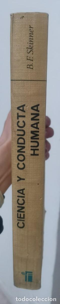 Libros: Ciencia y conducta humana - B. F. Skinner. - Foto 3
