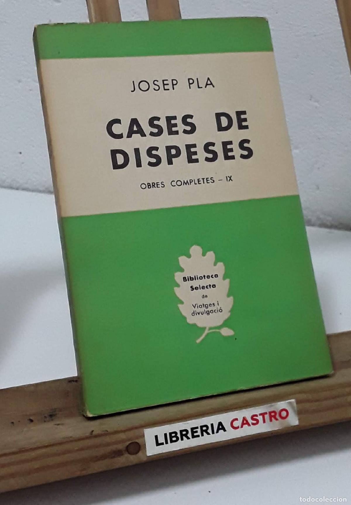Libros: Cases de dispeses - Josep Pla - Foto 1