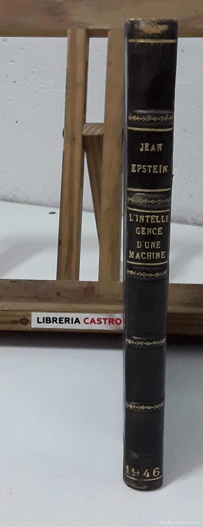 Libros: Lintelligence dune machine - Jean Epstein. - Foto 4