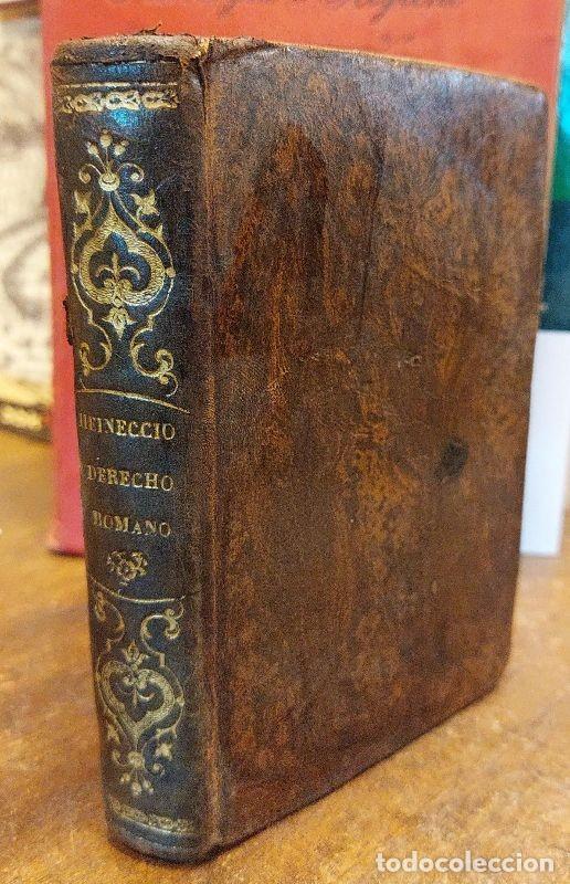 Libros: ELEMENTOS DE DERECHO ROMANO. 2&ordf; ed - HEINECCIO, J[uan Gottlieb]. - Foto 1