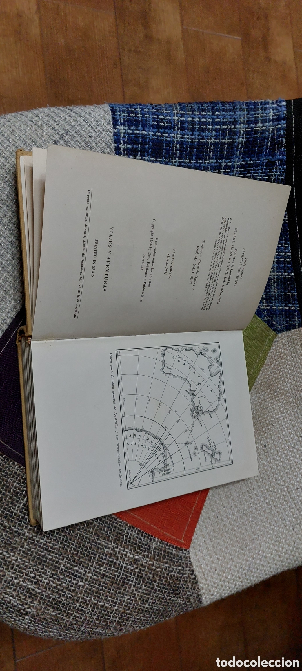 Libros: Libro S&eacute;ptimo Continente -Arthur Scholes- Ediciones Dux (1&deg; Edicion) - Foto 5