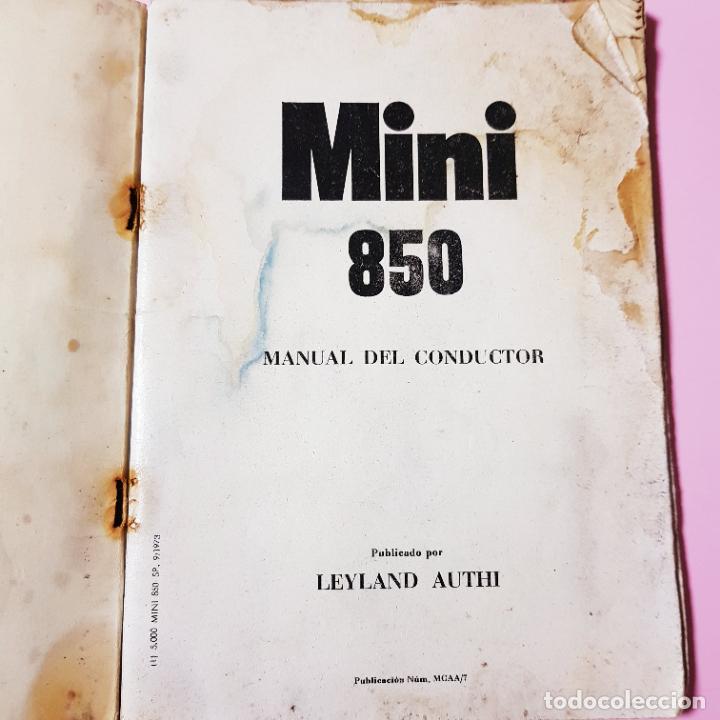 Libros: LIBRO-INSTRUCCIONES-MINI 850-COLECCIONISTAS - Foto 8