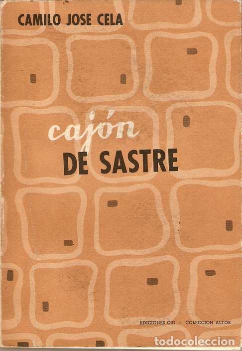 Libros: CAJ&Oacute;N DE SASTRE - CELA, Camilo Jos&eacute; - Foto 1