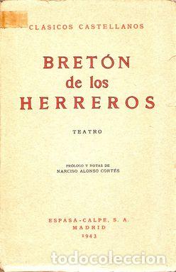 Libros: TEATRO - BRET&Oacute;N DE LOS HERREROS, M. - Foto 1