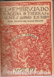 Libros: EL EMBRUJADO - VALLE INCL&Aacute;N, Ram&oacute;n - Foto 1