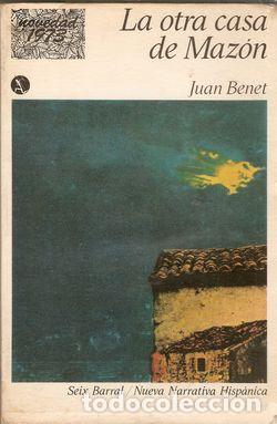 Libros: LA OTRA CASA DE MAZ&Oacute;N - BENET, Juan - Foto 1