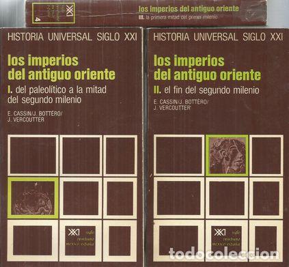 Libros: LOS IMPERIOS DEL ANTIGUO ORIENTE. TOMOS I-II-III - CASSIN, E. ET ALII - Foto 1