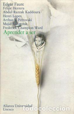 Libros: APRENDER A SER - FAURE, EDGAR ET ALII. - Foto 1