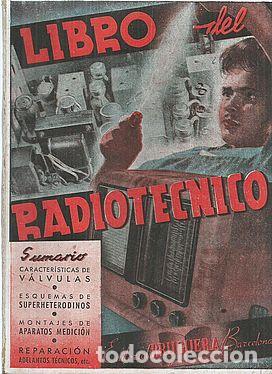 Libros: LIBRO DEL RADIOT&Eacute;CNICO - S/A - Foto 1