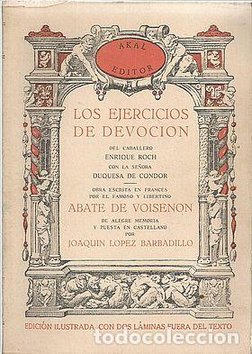 Libros: LOS EJERCICIOS DE DEVOCI&Oacute;N - VOISENON, ABATE DE - Foto 1