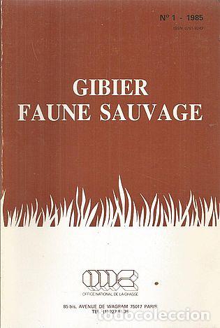 Libros: GIBIER FAUNE SAUVAGE - S/A - Foto 1