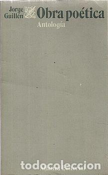 Libros: OBRA PO&Eacute;TICA - GUILL&Eacute;N, JORGE - Foto 1