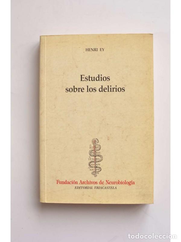 Libros: Estudios sobre delirios - EY, Henri - Foto 1