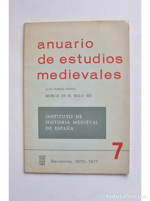 Libros: Murcia en el siglo XIV - TORRES FONTES, Juan - Foto 1