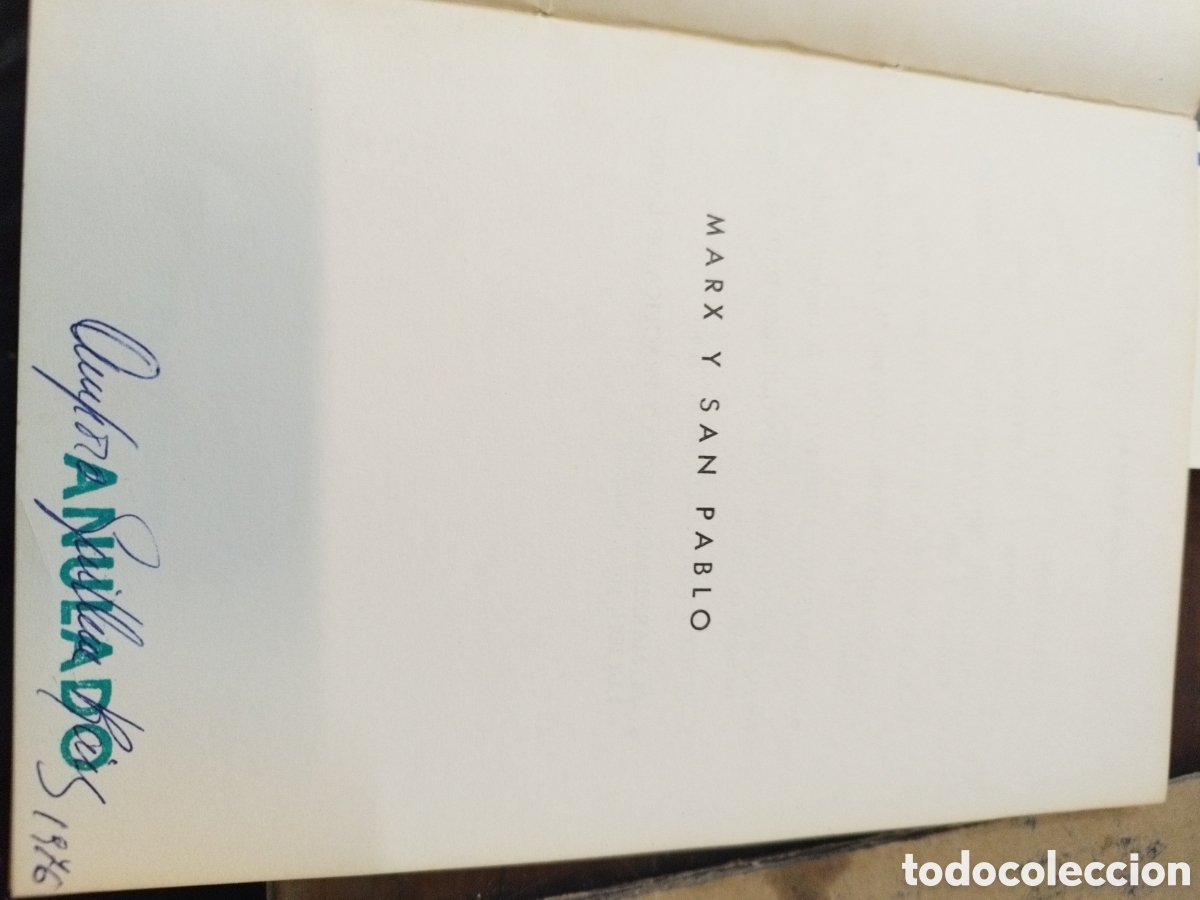 Libros: MARX Y SAN PABLO. Liberar al hombre - REFOULE,Francisco - Foto 2